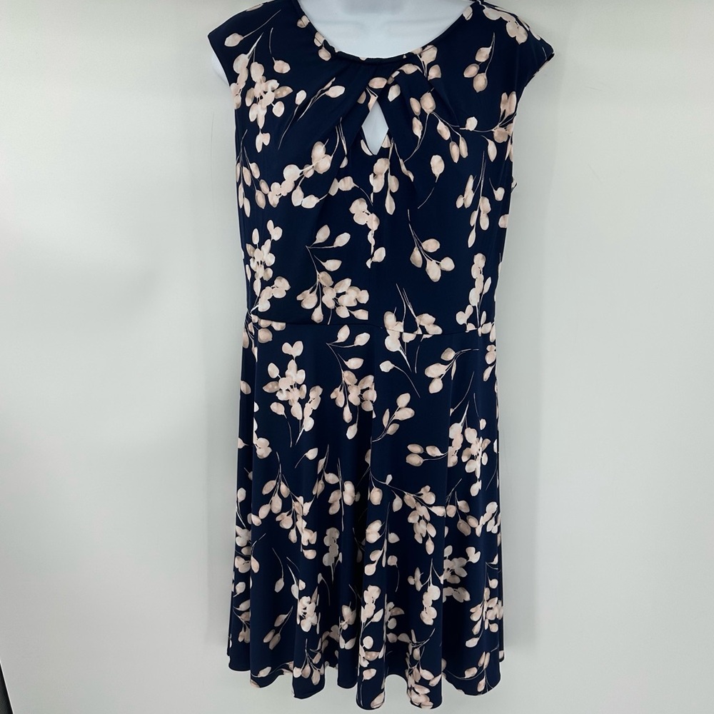 Maggy London Ceena Floral Jersey Dress Size 10P